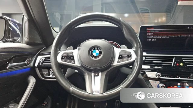 BMW 5 Series (G30) 2021 Черный из Кореи, фото 4