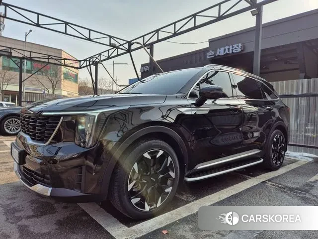 Kia The New Sorento 4th Generation 2023 Черный из Кореи, фото 4