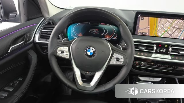 BMW X4 (G02) 2023 Синий из Кореи, фото 4