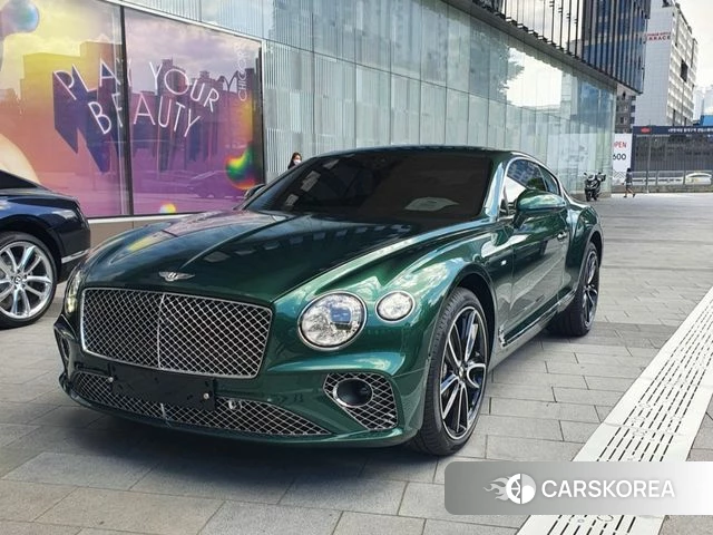 Bentley Continental GT 3rd Generation 2022 Темно-зеленый из Кореи, фото 4