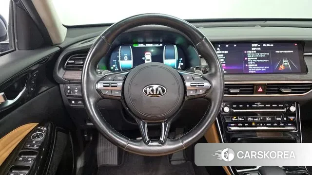 Kia K7 Premier Hybrid 2020 Синий из Кореи, фото 4