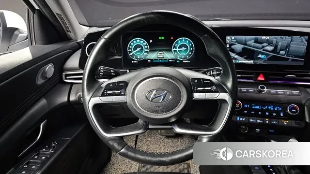 Hyundai Avante (CN7) 2021 Белый из Кореи, фото 4