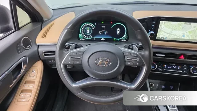 Hyundai Sonata Hybrid (DN8) 2021 Черный из Кореи, фото 4