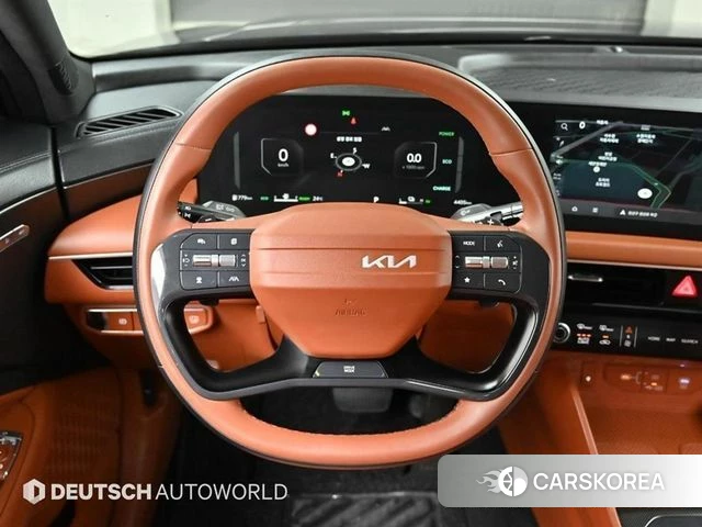 Kia The New K8 Hybrid 2025 Черный из Кореи, фото 4