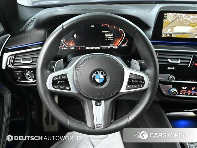 BMW 5 Series (G30) 2020 Синий из Кореи, фото 4