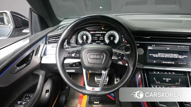 Audi Q8 (4M) 2022 Серебристо-серый из Кореи, фото 4
