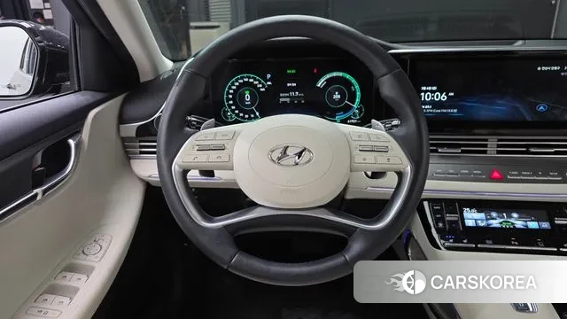 Hyundai The New Grandeur IG Hybrid 2021 Черный из Кореи, фото 4