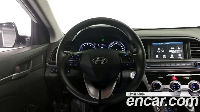 Hyundai The New Avante AD 2019 Белый из Кореи, фото 4
