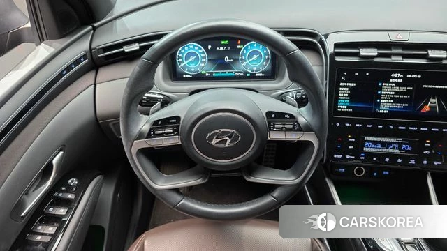 Hyundai Tucson Hybrid (NX4) 2023 Серый из Кореи, фото 4