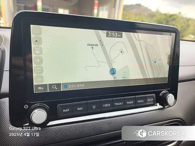 Hyundai The New Kona Hybrid 2021 Красный из Кореи, фото 4