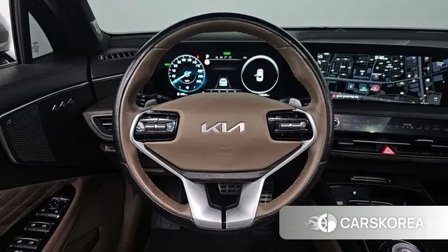 Kia K8 Hybrid 2021 Серебристо-серый из Кореи, фото 4
