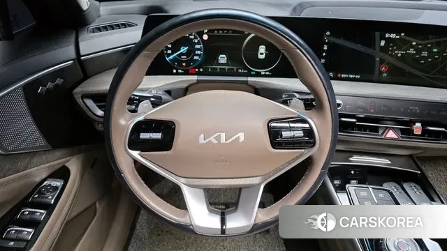 Kia K8 Hybrid 2022 Серый из Кореи, фото 4