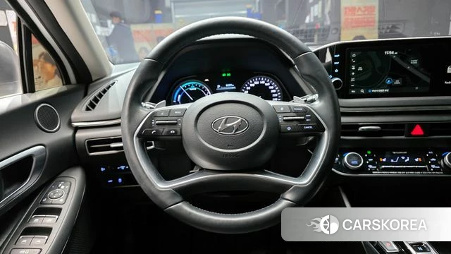Hyundai Sonata Hybrid (DN8) 2020 Белый из Кореи, фото 4