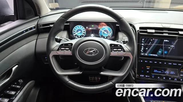 Hyundai Tucson Hybrid (NX4) 2021 Серый из Кореи, фото 4