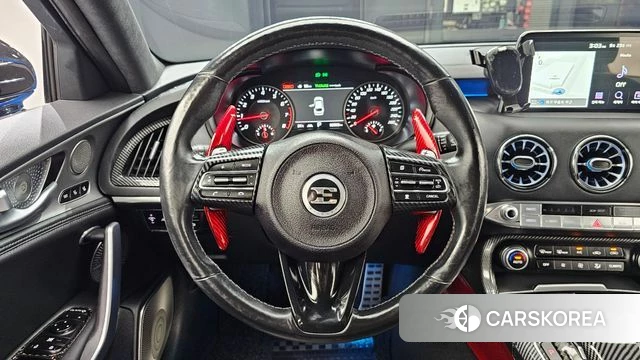 Kia Stinger 2018 Синий из Кореи, фото 4
