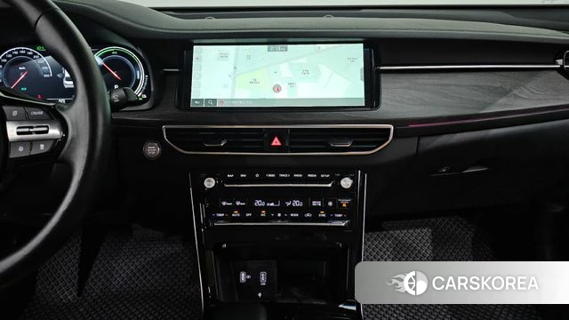 Kia K7 Premier Hybrid 2021 Черный из Кореи, фото 4