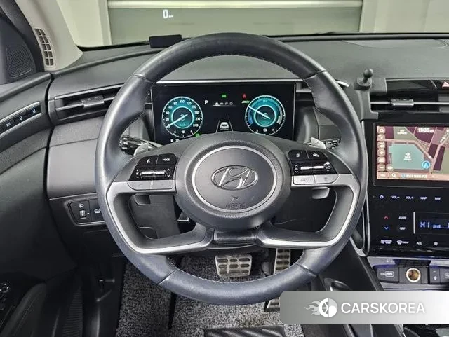 Hyundai Tucson Hybrid (NX4) 2021 Серый из Кореи, фото 4