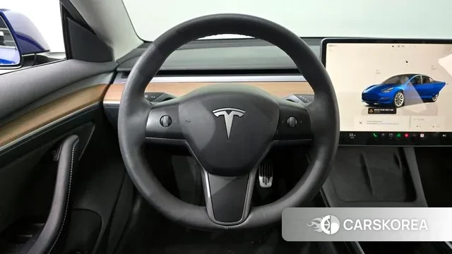 Tesla Model 3 2022 Синий из Кореи, фото 4