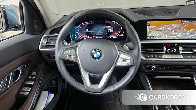 BMW 3 Series (G20) 2021 Синий из Кореи, фото 4