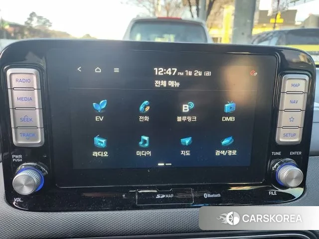 Hyundai Kona Electric 2019 Белый двухцветный из Кореи, фото 4