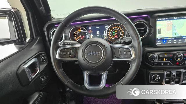 Jeep Wrangler (JL) 2021 Черный из Кореи, фото 4