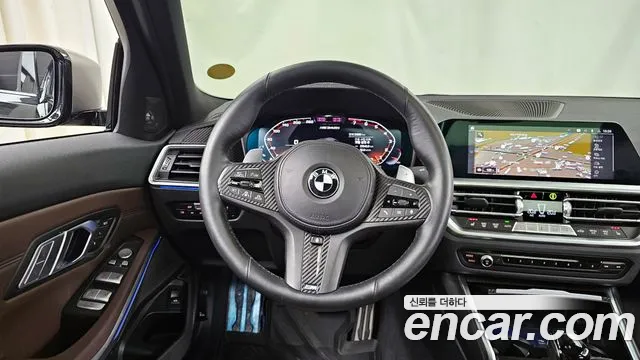 BMW 3 Series (G20) 2022 Черный из Кореи, фото 4