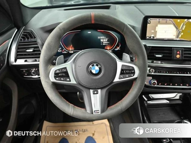 BMW X3 (G01) 2021 Черный из Кореи, фото 4