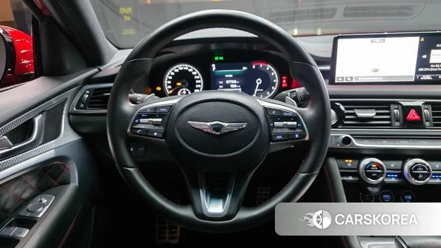 Genesis The New G70 2022 Красный из Кореи, фото 4