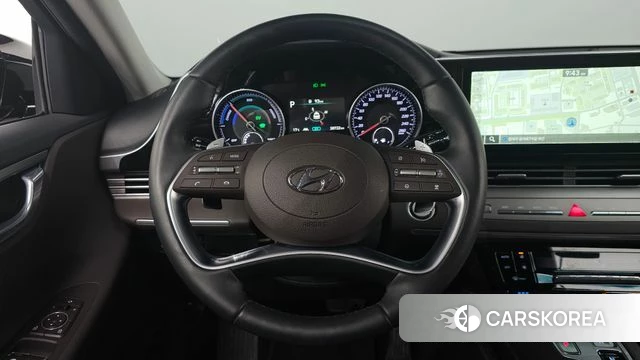 Hyundai The New Grandeur IG Hybrid 2021 Черный из Кореи, фото 4