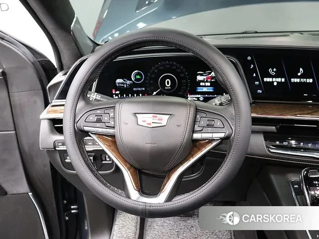 Cadillac Escalade 5th Generation 2021 Небесно-голубой из Кореи, фото 4