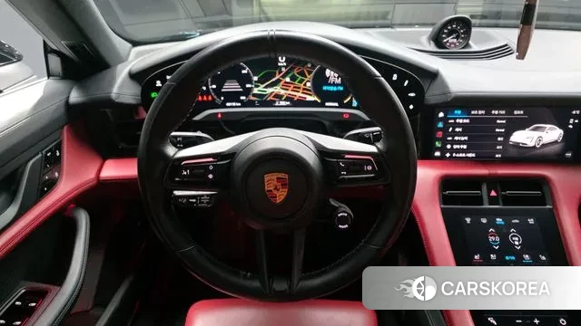 Porsche Taycan 2021 Черный из Кореи, фото 4
