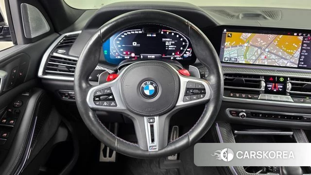 BMW X5M (G05) 2020 Черный из Кореи, фото 4