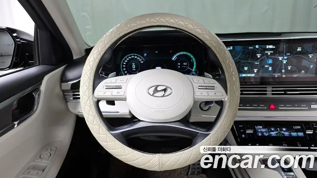 Hyundai The New Grandeur IG Hybrid 2022 Черный из Кореи, фото 4