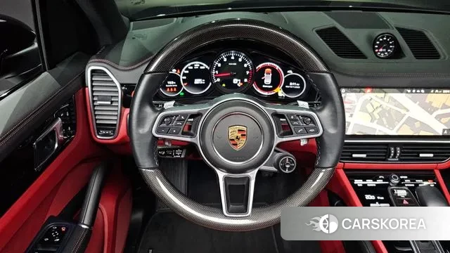 Porsche Cayenne (PO536) 2021 Черный из Кореи, фото 4