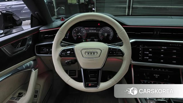 Audi A7 (4K) 2020 Белый из Кореи, фото 4