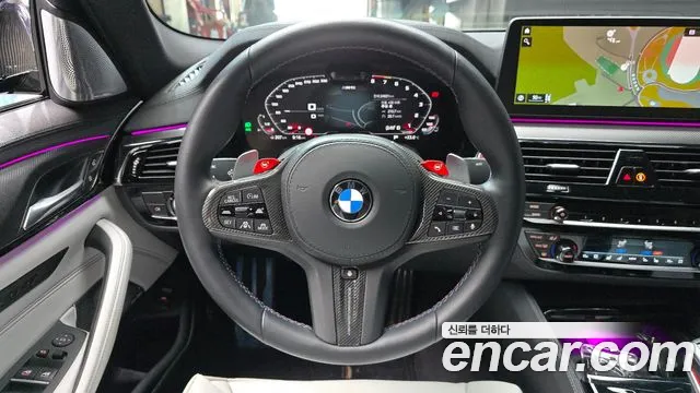 BMW M5 (F90) 2022 Синий из Кореи, фото 4