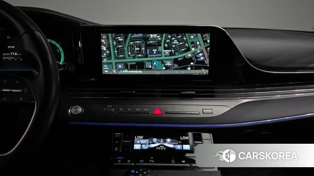 Hyundai The New Grandeur IG Hybrid 2022 Черный из Кореи, фото 4