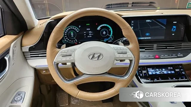 Hyundai The New Grandeur IG Hybrid 2020 Жемчужный цвет из Кореи, фото 4