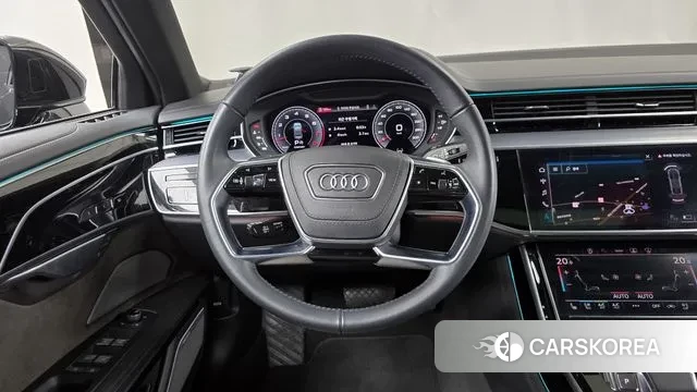 Audi A8 (D5) 2021 Черный из Кореи, фото 4