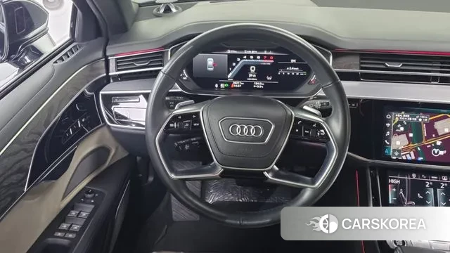 Audi A8 (D5) 2022 Черный из Кореи, фото 4