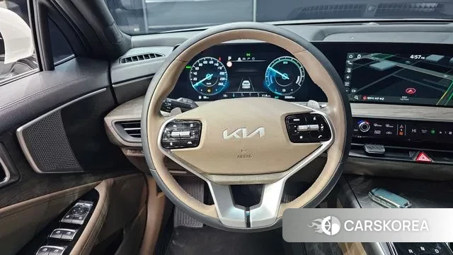 Kia K8 Hybrid 2024 Белый из Кореи, фото 4