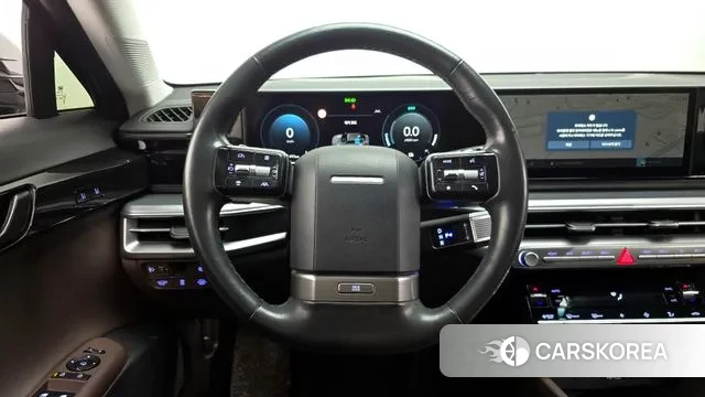 Hyundai Grandeur Hybrid (GN7) 2023 Черный из Кореи, фото 4