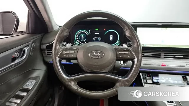 Hyundai The New Grandeur IG Hybrid 2020 Белый из Кореи, фото 4