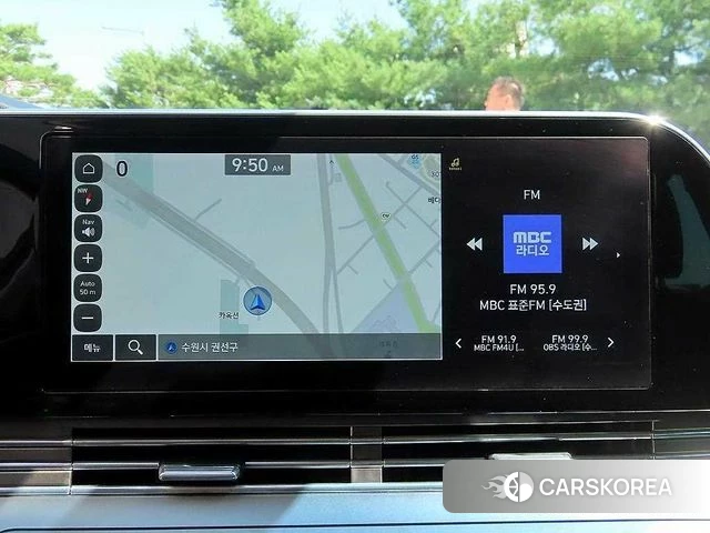 Hyundai The New Grandeur IG Hybrid 2021 Синий из Кореи, фото 4