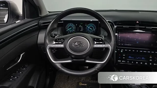 Hyundai Tucson Hybrid (NX4) 2021 Белый из Кореи, фото 4