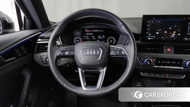 Audi A4 (B9) 2023 Черный из Кореи, фото 4