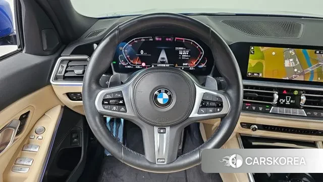 BMW 3 Series (G20) 2022 Синий из Кореи, фото 4