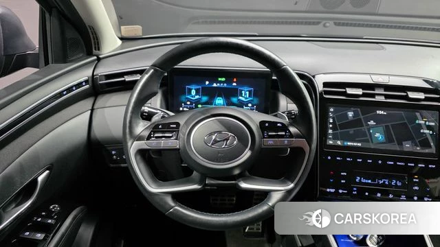 Hyundai Tucson Hybrid (NX4) 2022 Серый из Кореи, фото 4