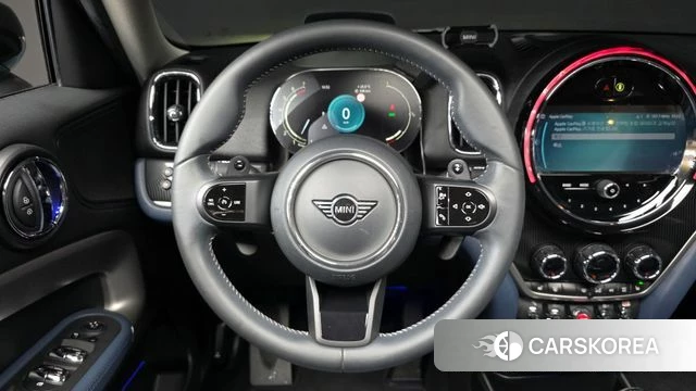 Mini Cooper S Countryman 2022 Небесно-голубой из Кореи, фото 4