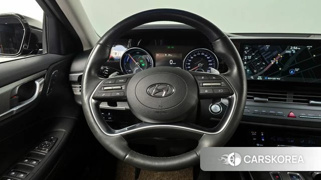 Hyundai The New Grandeur IG Hybrid 2020 Черный из Кореи, фото 4